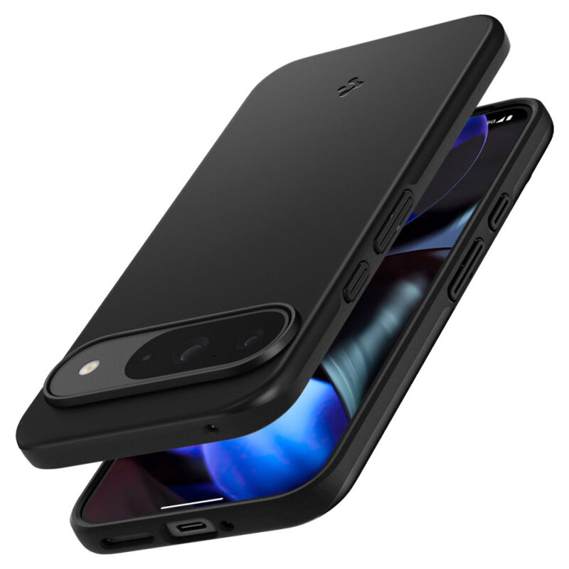 Husa Google Pixel 9 Pro Spigen Thin Fit, negru