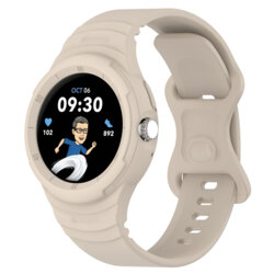 Curea Google Pixel Watch 3 41mm Techsuit, bej, W066