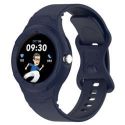 Curea Google Pixel Watch 2 Techsuit, bleumarin, W066