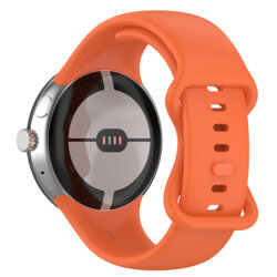 Curea Google Pixel Watch 2 Techsuit, portocaliu, W031