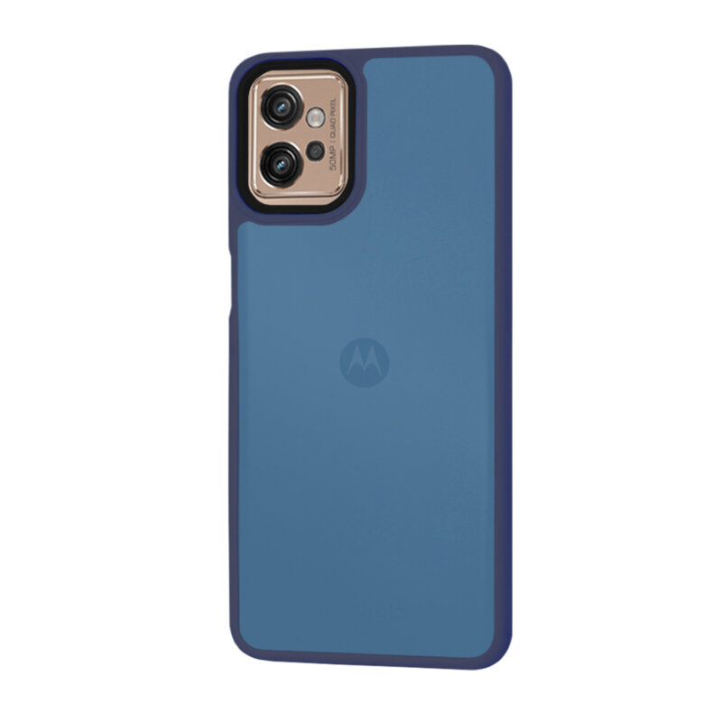 Husa Motorola Moto G32 Techsuit HaloFrost Series, bleumarin