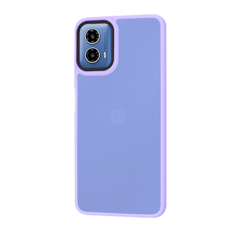 Husa Motorola Moto G34 Techsuit HaloFrost Series, mov deschis