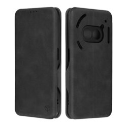 Husa 360° Nothing Phone (2a) Techsuit Safe Wallet Plus, negru