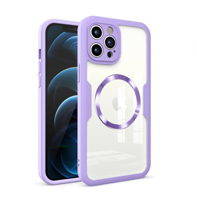 Husa 360° iPhone 12 Pro Max Techsuit ColorVerse MagSafe, mov
