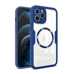 Husa 360° iPhone 12 Pro Max Techsuit ColorVerse MagSafe, albastru