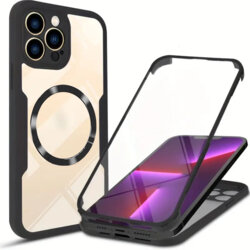 Husa 360° iPhone 13 Pro Max Techsuit ColorVerse MagSafe, negru