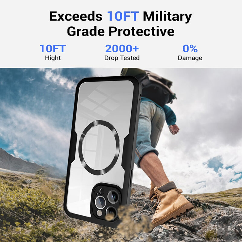 Husa 360° iPhone 11 Techsuit ColorVerse MagSafe, roz