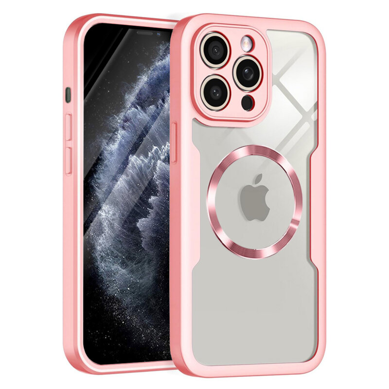 Husa 360° iPhone 11 Pro Techsuit ColorVerse MagSafe, roz