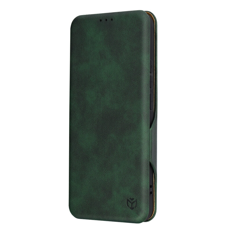 Husa 360° Oppo Reno12 Pro Techsuit Safe Wallet Plus, verde