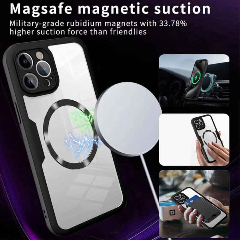 Husa 360° Samsung Galaxy S22 Plus 5G Techsuit ColorVerse MagSafe, roz