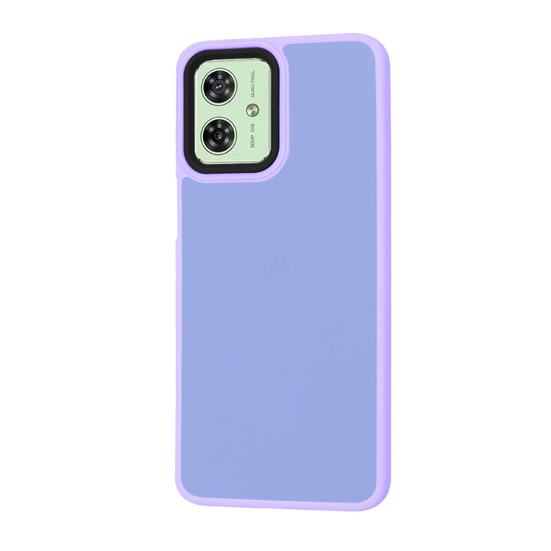 Husa Motorola Moto G54 Techsuit HaloFrost Series, mov deschis