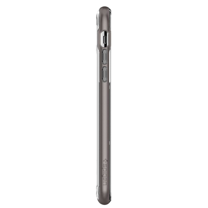 Bumper Spigen Apple iPhone X, iPhone 10 Neo Hybrid Crystal - Gunmetal