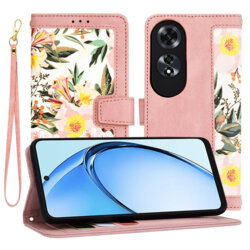 Husa personalizata fete Oppo A60 4G Techsuit FlipCraft, roz