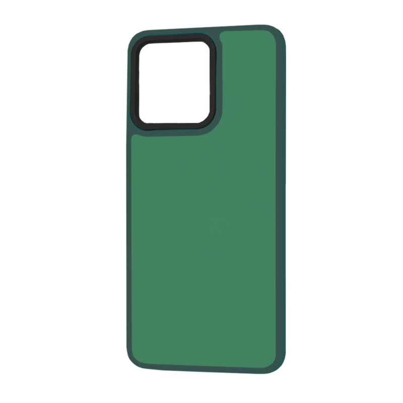 Husa Motorola Moto G84 Techsuit HaloFrost Series, verde inchis