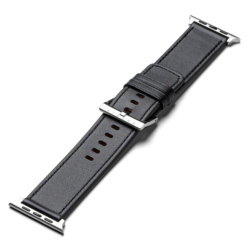 Curea Apple Watch Ultra Ringke Leather One Basic Bold, Black