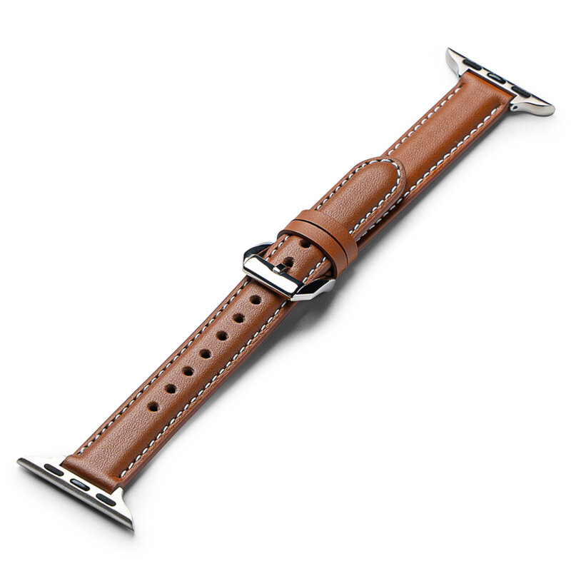 Curea Apple Watch 6 40mm Ringke Leather One Padded Slim, Brown