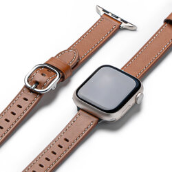 Curea Apple Watch SE 40mm Ringke Leather One Slim, maro