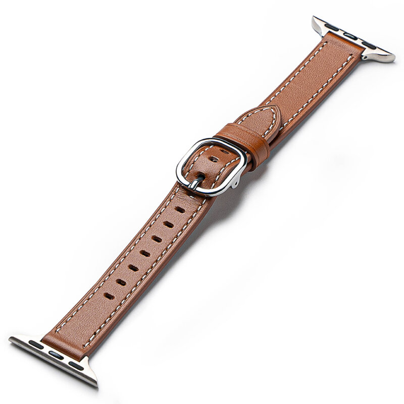 Curea Apple Watch SE 40mm Ringke Leather One Slim, Brown