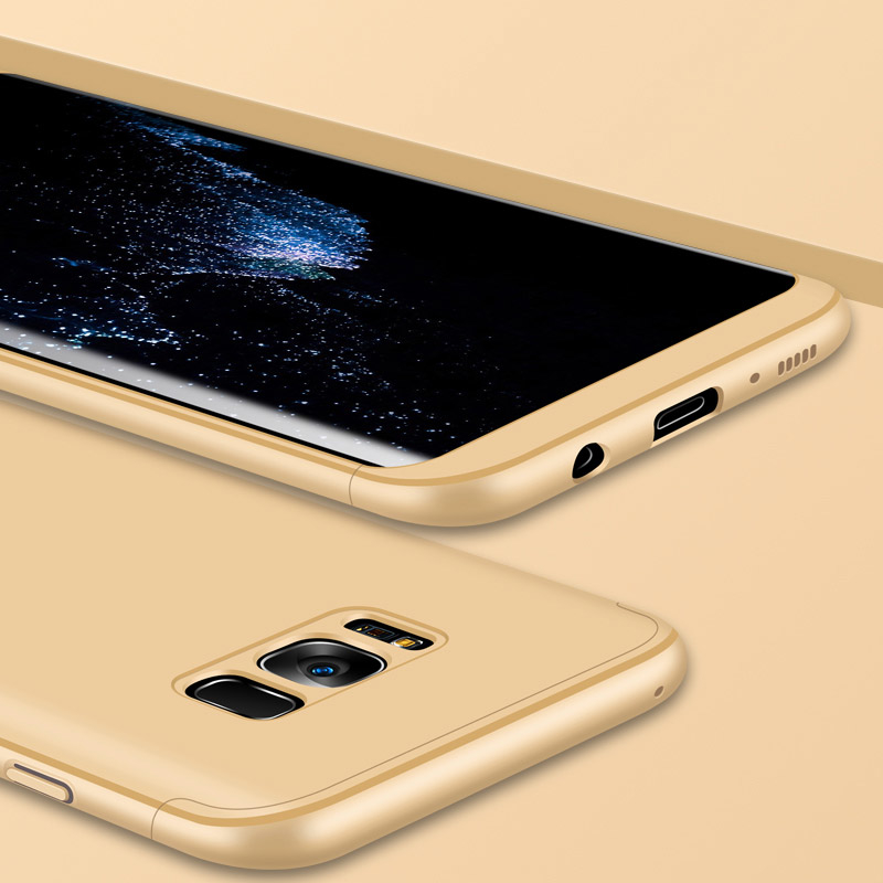 Husa Samsung Galaxy S8 Plus GKK 360 Full Cover Gold