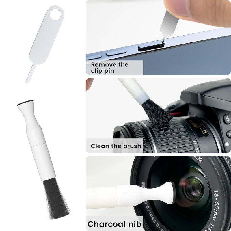 Set 10in1 pentru curatare monitor, tastatura Techsuit, LMTS, alb