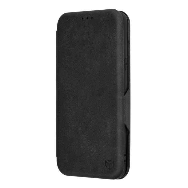 Husa 360° Samsung Galaxy J7 2016 Techsuit Safe Wallet Plus, negru