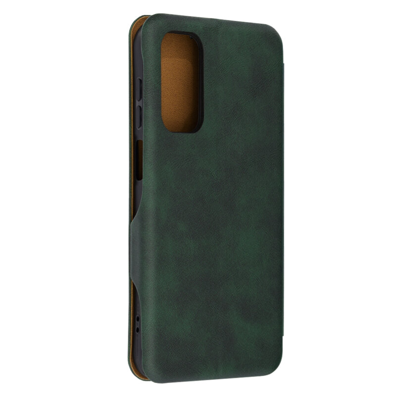 Husa 360° Samsung Galaxy M15 Techsuit Safe Wallet Plus, verde