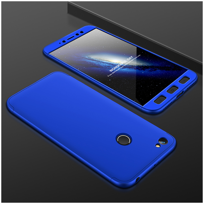 Husa Xiaomi Redmi Note 5A GKK 360 Full Cover Albastru