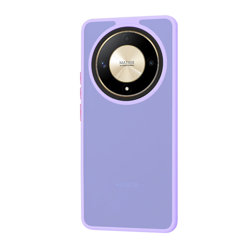 Husa Honor Magic6 Lite Techsuit HaloFrost Series, mov deschis