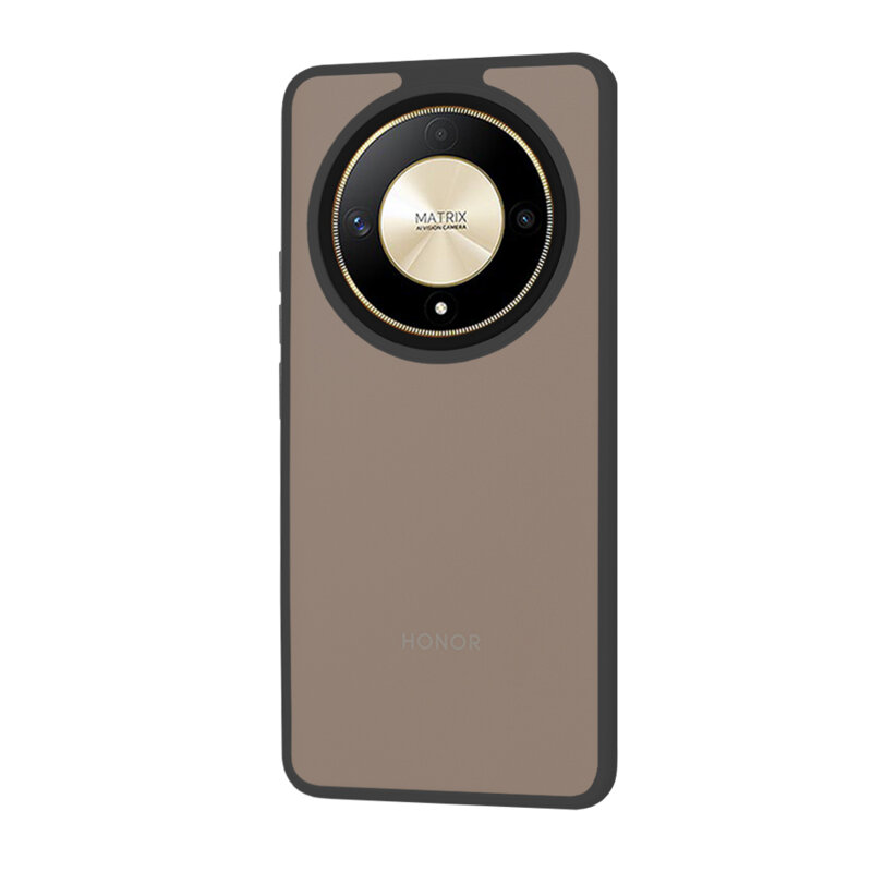 Husa Honor Magic6 Lite Techsuit HaloFrost Series, negru