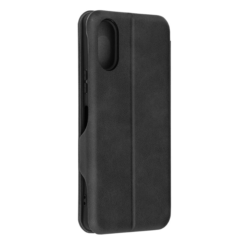 Husa 360° Sony Xperia 10 VI Techsuit Safe Wallet Plus, negru