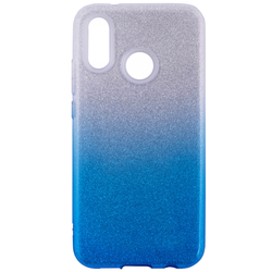 Husa Huawei P20 Lite Gradient Color TPU Sclipici - Albastru