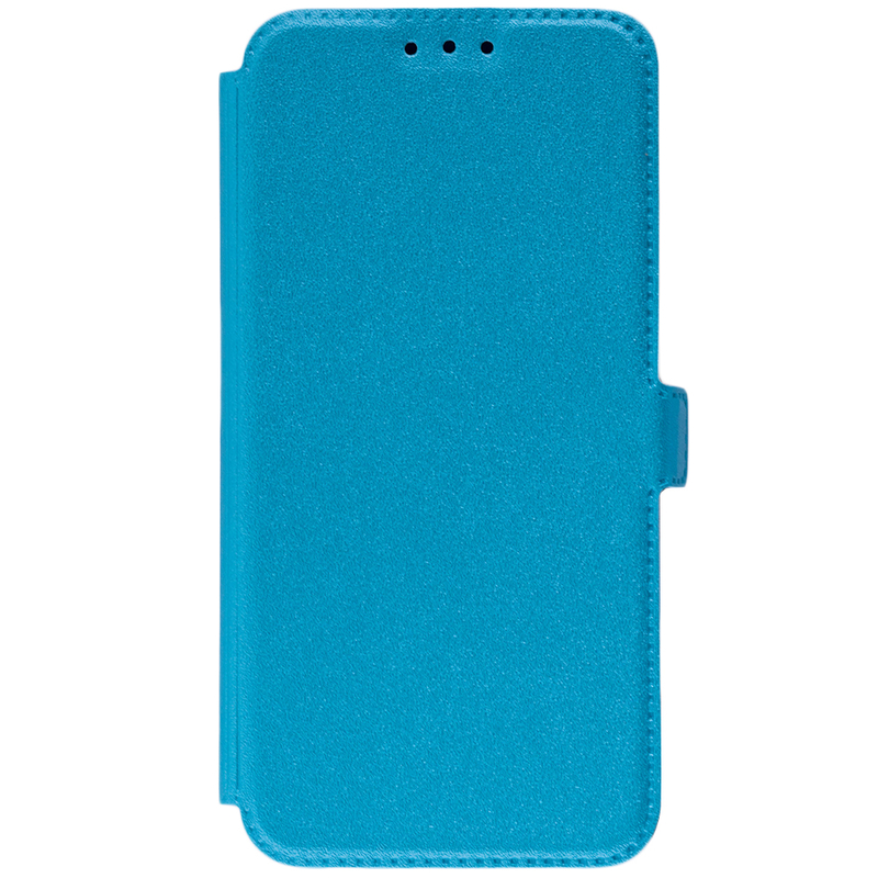 Husa Pocket Book Huawei P20 Lite Flip Albastru