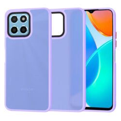 Husa Honor 70 Lite Techsuit HaloFrost Series, mov deschis