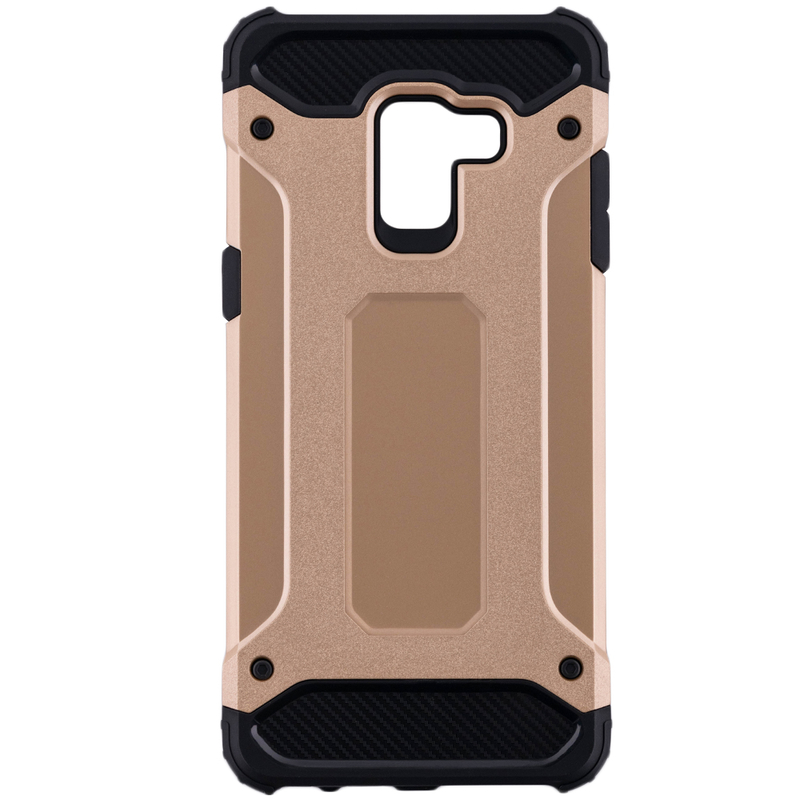 Husa Samsung Galaxy A8 Plus 2018 A730 Mobster Hybrid Armor - Auriu