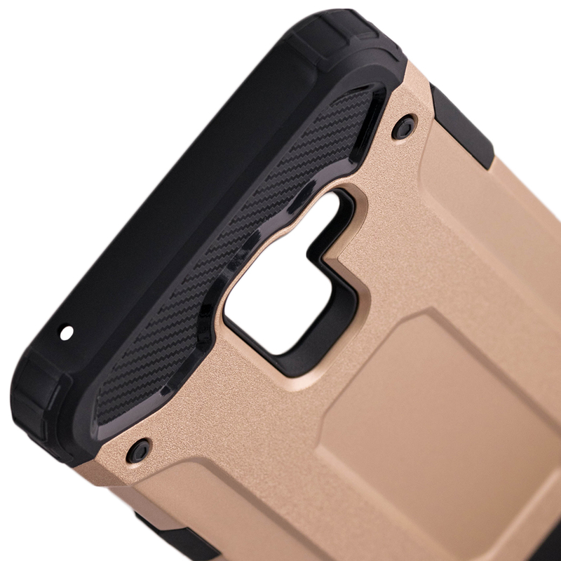 Husa Samsung Galaxy A8 Plus 2018 A730 Mobster Hybrid Armor - Auriu