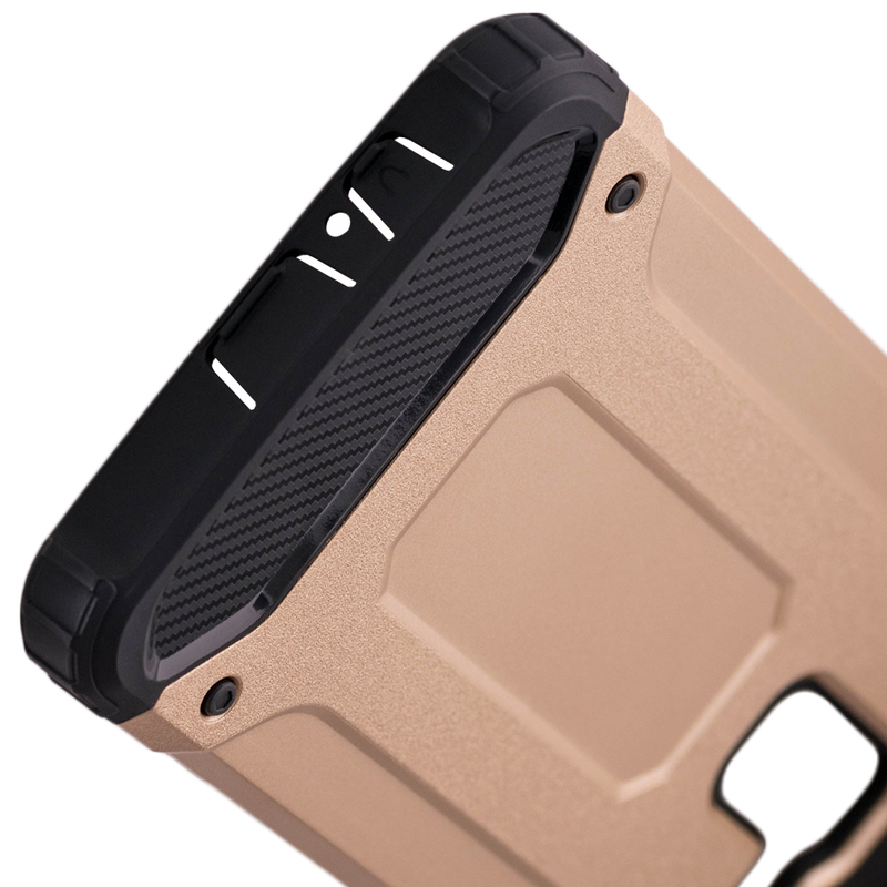 Husa Samsung Galaxy A8 Plus 2018 A730 Mobster Hybrid Armor - Auriu