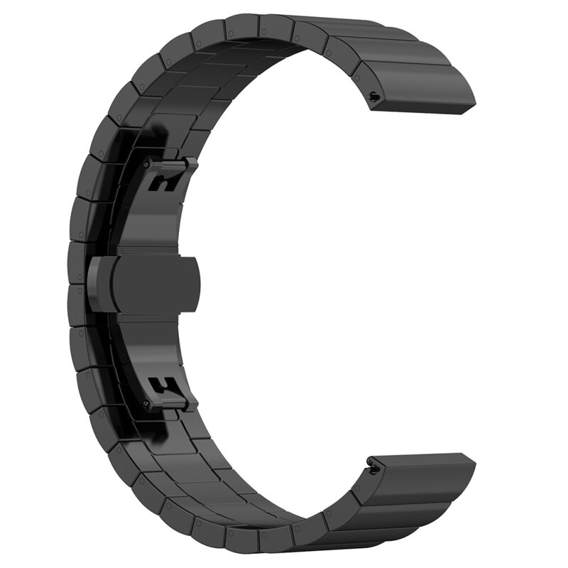 Curea Ceas 20 mm Techsuit, negru, W012