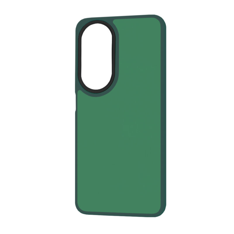 Husa Honor 90 SMART Techsuit HaloFrost Series, verde inchis