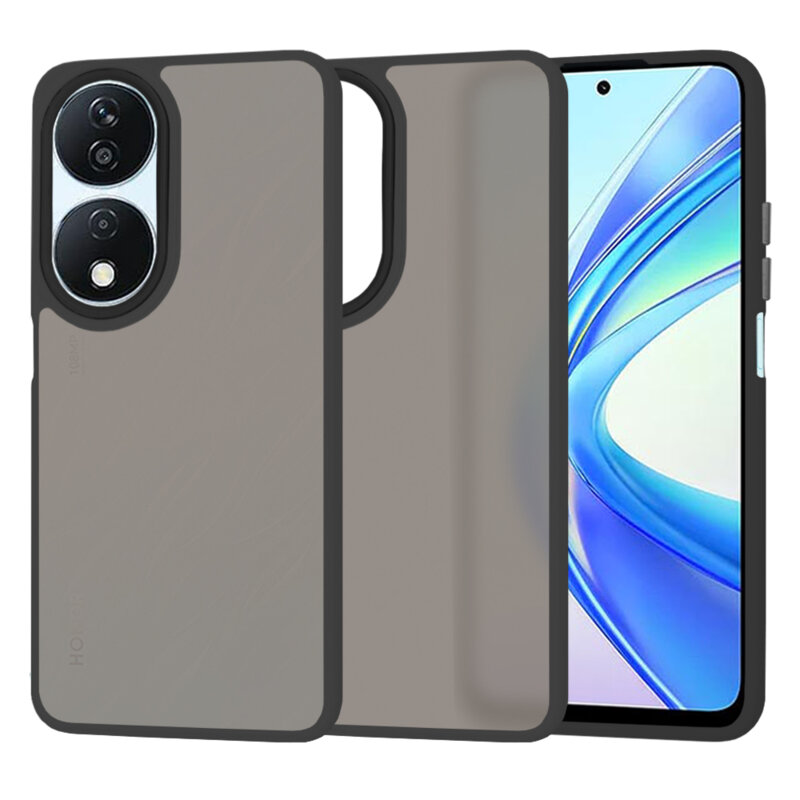 Husa Honor X7b Techsuit HaloFrost Series, negru