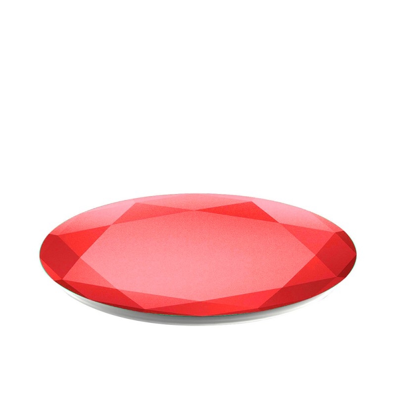 Popsockets Original, Suport Cu Functii Multiple - Red Metallic Diamond