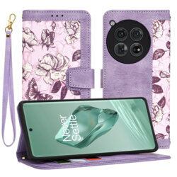 Husa personalizata fete OnePlus 12 Techsuit FlipCraft, mov
