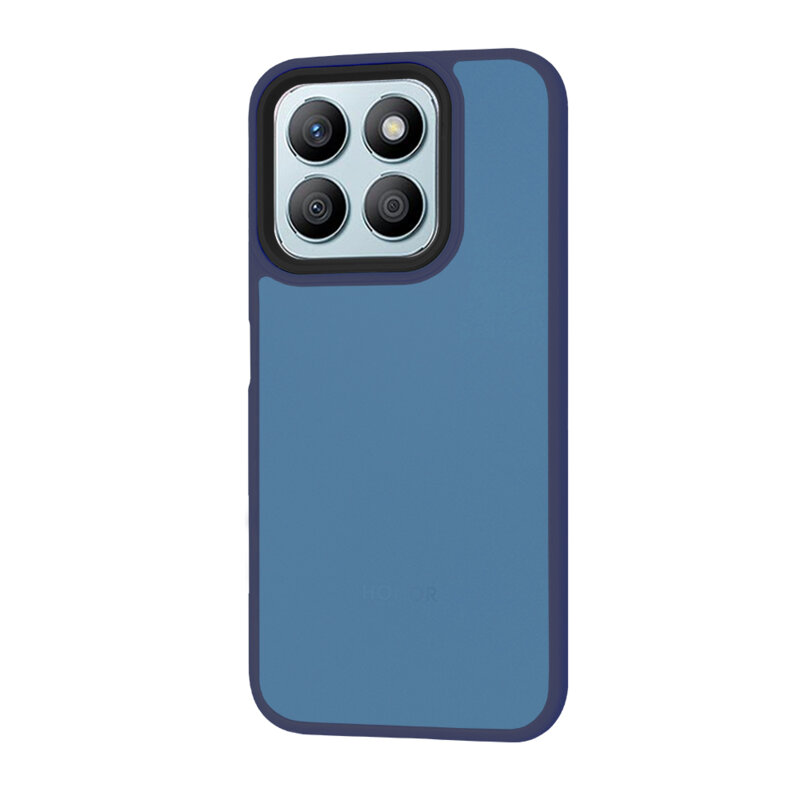 Husa Honor X8b Techsuit HaloFrost Series, bleumarin