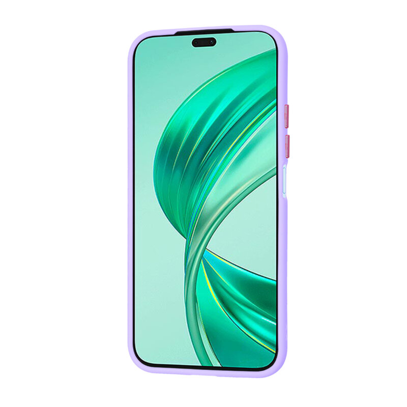 Husa Honor X8b Techsuit HaloFrost Series, mov deschis