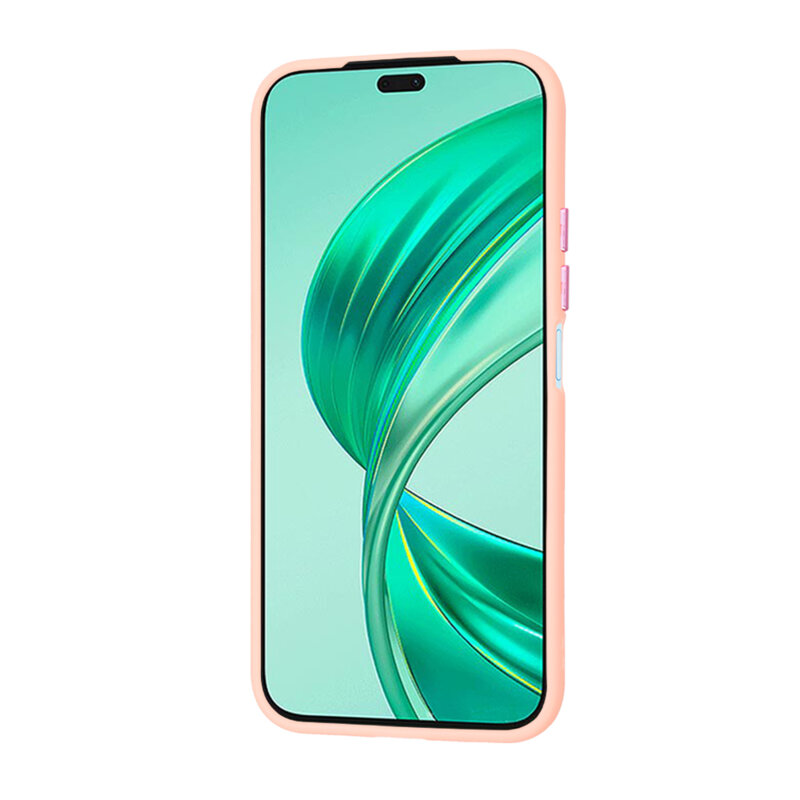 Husa Honor X8b Techsuit HaloFrost Series, roz