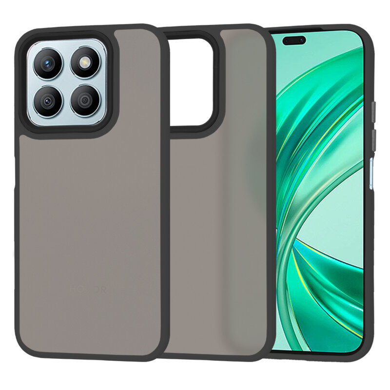 Husa Honor X8b Techsuit HaloFrost Series, negru