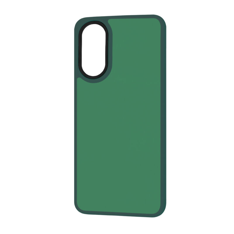Husa Oppo A78 4G Techsuit HaloFrost Series, verde inchis