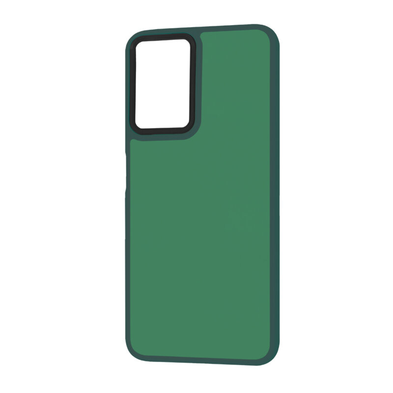 Husa Oppo A18 Techsuit HaloFrost Series, verde inchis
