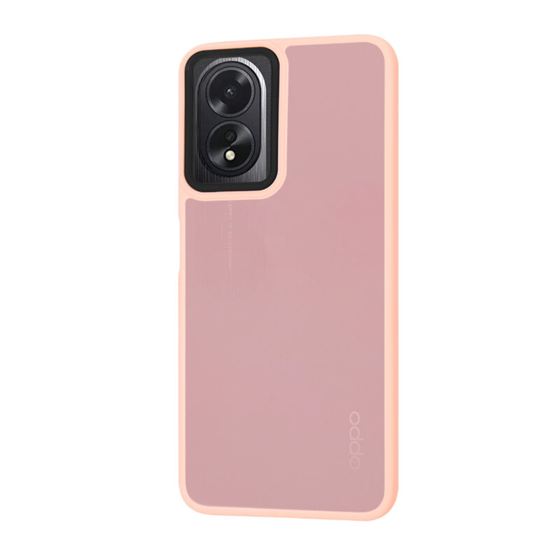 Husa Oppo A18 Techsuit HaloFrost Series, roz