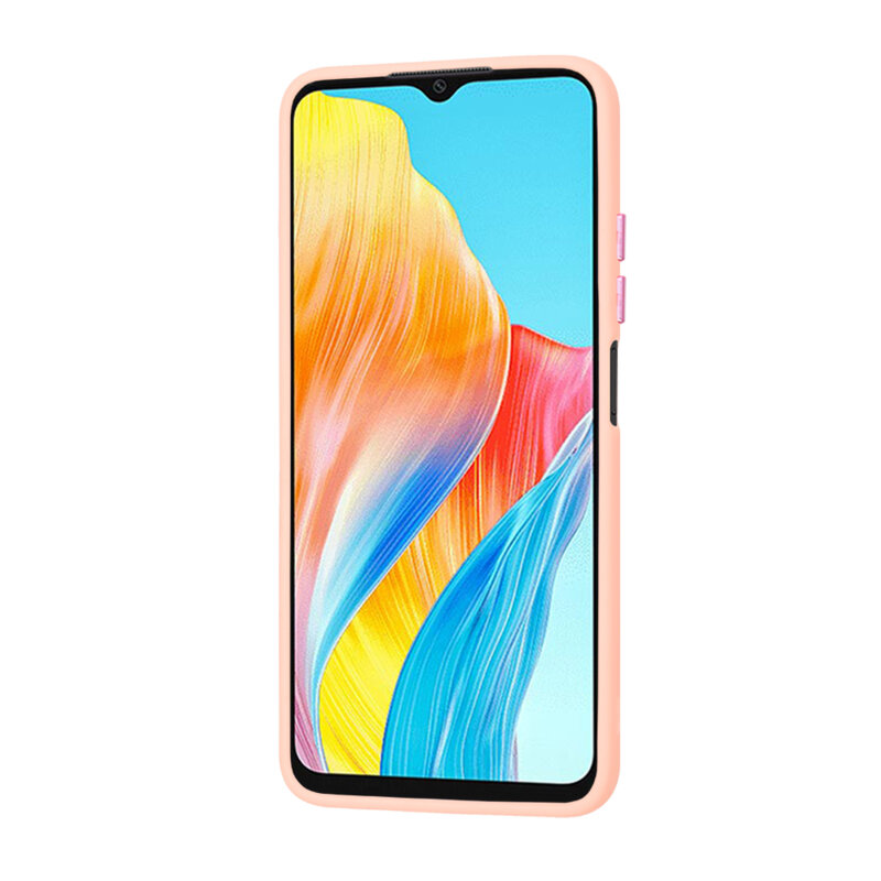 Husa Oppo A18 Techsuit HaloFrost Series, roz