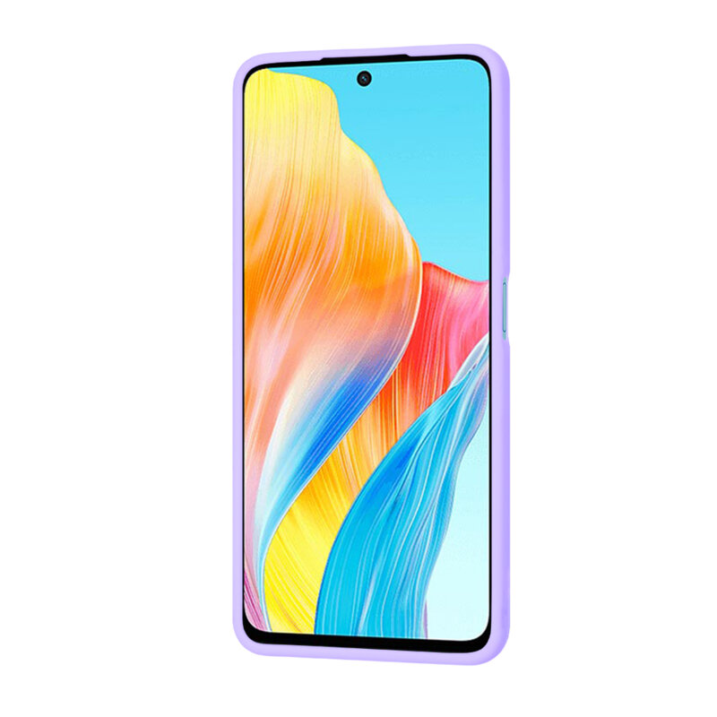 Husa Oppo A98 5G Techsuit HaloFrost Series, mov deschis